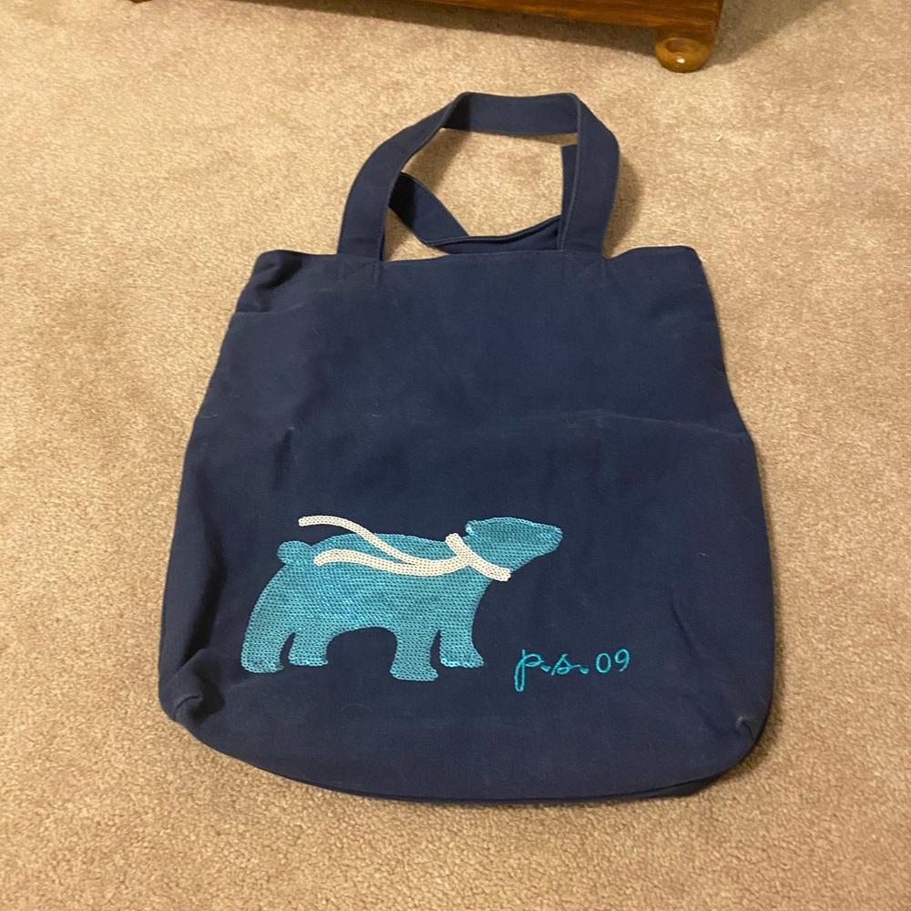 p.s. from Aeropostale Blue Polar Tote